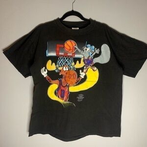 VINTAGE 1993 Rocky and Bullwinkle T- shirt